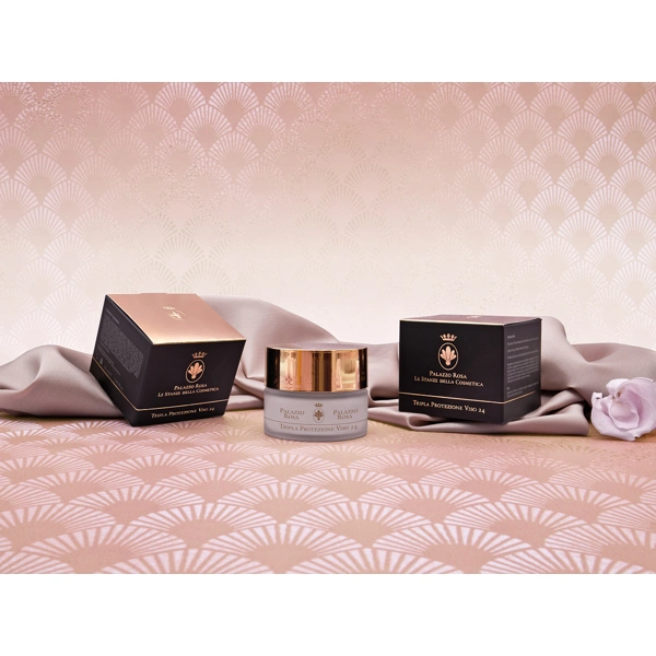 Palazzo Rosa Krém na obličej TROJITÁ OCHRANA 24 H - 50 ml