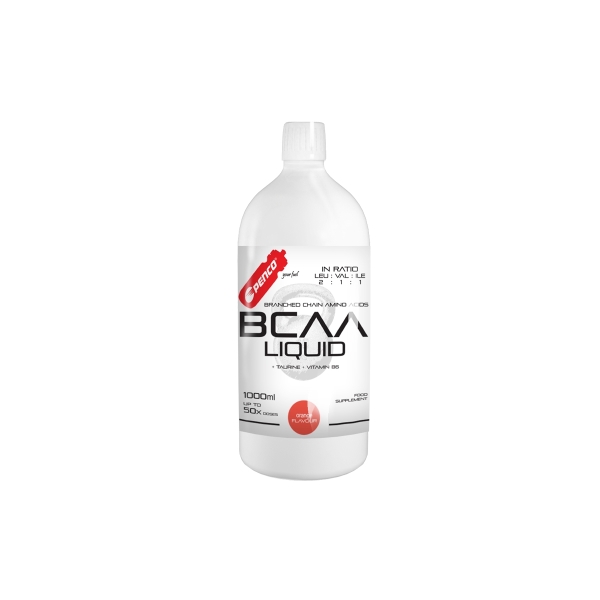 PENCO Aminokyseliny BCAA Liquid - pomeranč - 1000 ml