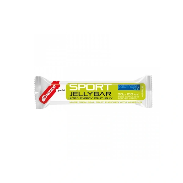 PENCO Energetická tyčinka SPORT JELLY BAR - zelené jablko - 30 g