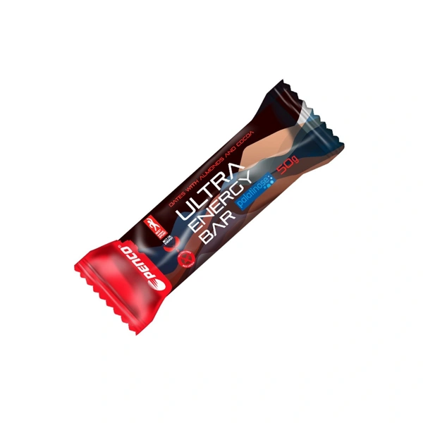 PENCO Energetická tyčinka ULTRA ENERGY BAR - datle, kakao, mandle 50g