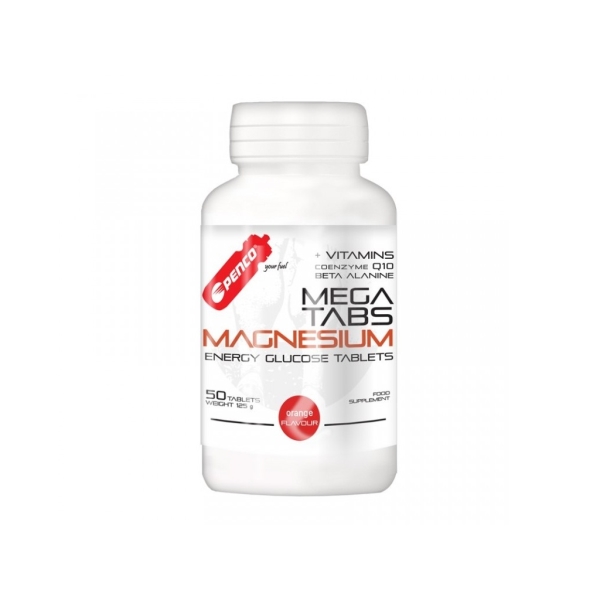 PENCO Hořčíkové tablety MEGA TABS MAGNESIUM - 50 cucavých tobolek