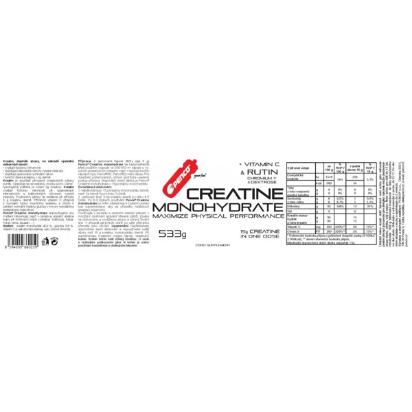 PENCO KREATIN MONOHYDRÁT - 533 g