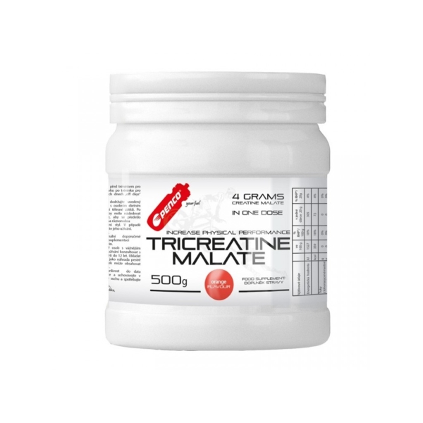 PENCO Kreatin nápoj TRICREATIN MALÁT - pomeranč - 500 g