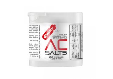 PENCO Minerály proti křečím AC SALTS - 20 tobolek v praktickém balení