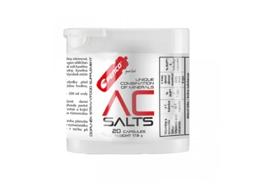 PENCO Minerály proti křečím AC SALTS - 20 tobolek v praktickém balení
