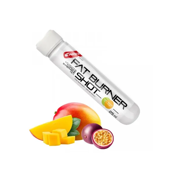 PENCO Spalovač tuku FAT BURNER SHOT - mango a maracuja - 25 ml