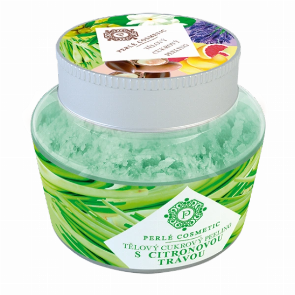 Perlé Cukrový peeling s citronovou trávou 200 g