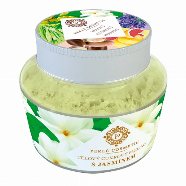 Perlé Cukrový peeling s jasmínem 200 g