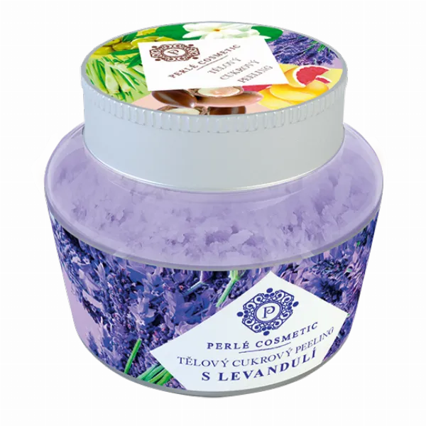 Perlé Cukrový peeling s levandulí 200 g