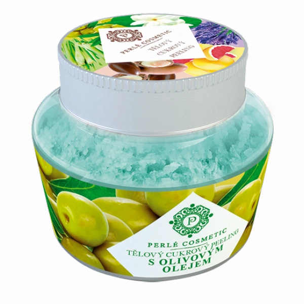 Perlé Cukrový peeling s olivovým olejem 200 g