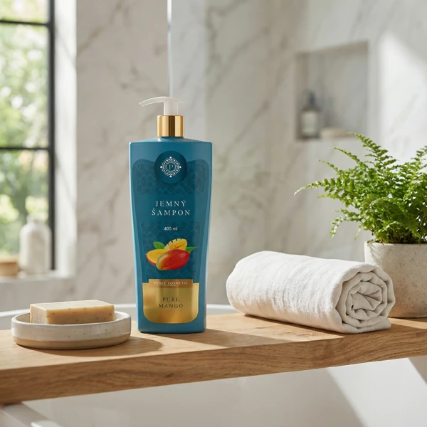 Perlé Jemný šampon - Pure Mango 400 ml