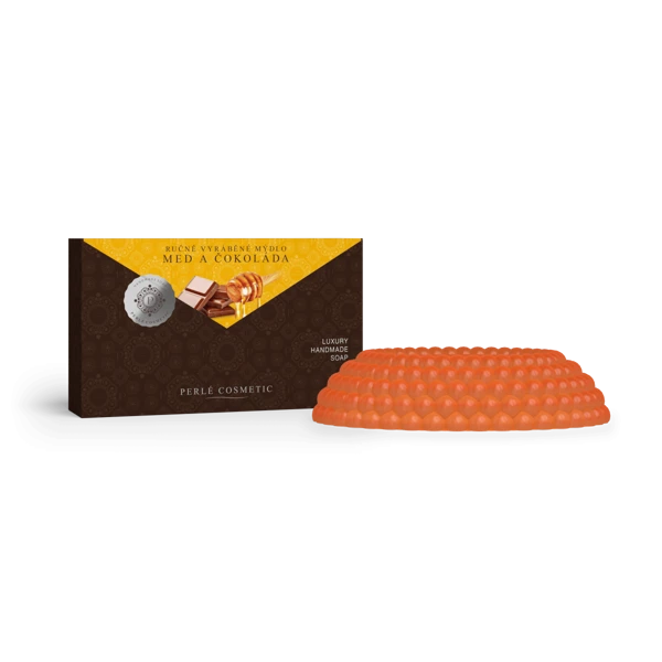 Perlé Mýdlo s medem a čokoládou 115 g