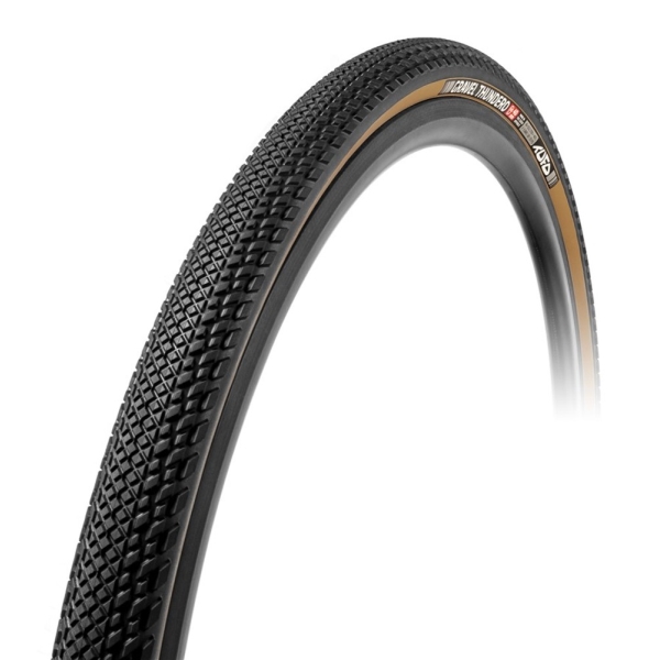 Plášť gravel Thundero (černá-béžová) - 36 mm