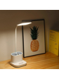 Platinet PDL008 stolní LED lampa 5W stmíbatelná, integrovaná baterie 2400mAh, USB port, bílá