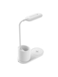 Platinet PDL1930W stolní LED lampa 3W stmívatelná, bezdrátové nabíjení, bílá