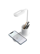 Platinet PDL1930W stolní LED lampa 3W stmívatelná, bezdrátové nabíjení, bílá