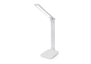 Platinet PDL194W stolní LED lampa Remus 5W stmívatelná, dotykové ovládání, USB port, bílá