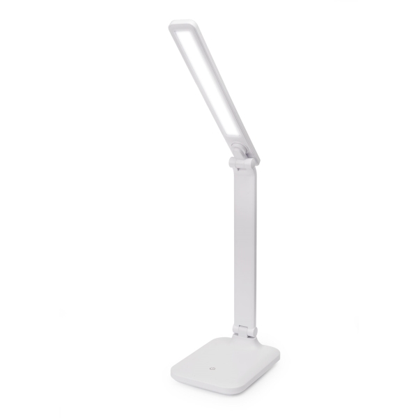 Platinet PDL194W stolní LED lampa Remus 5W stmívatelná, dotykové ovládání, USB port, bílá
