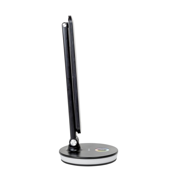 Platinet PDL400RGBB stolní LED lampa 12W stmívatelná, dotykové ovládání, USB port, černá