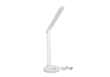 Platinet PDL400RGBW stolní LED lampa 12W stmívatelná, dotykové ovládání, USB port, bílá
