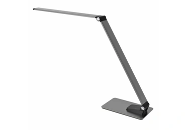 Platinet PDL509 stolní LED lampa 10W, stmívatelná, dotykové ovládání, USB port, ALU