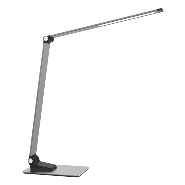 Platinet PDL509 stolní LED lampa 10W, stmívatelná, dotykové ovládání, USB port, ALU Platinet PDL509 stolní LED lampa 10W, stmívatelná, dotykové ovládání, USB port, ALU