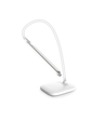 Platinet PDL6728 stolní LED lampa 5W stmívatelná, dotykové ovládání, integrovaná baterie 2400mAh, USB port, bílá