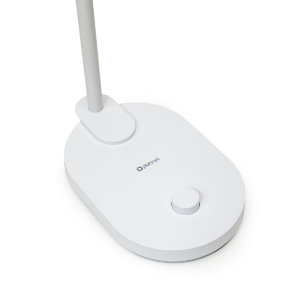 Platinet PDL807 stolní LED lampa Luna 10W stmívatelná, bílá