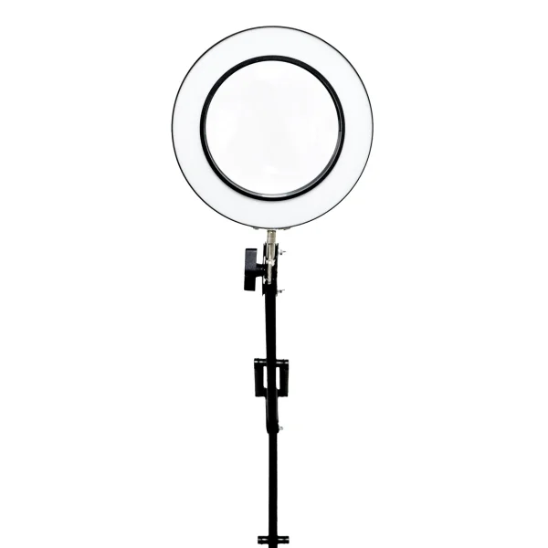 Platinet PDLD11 stolní LED lampa Magnify 10W stmívatelná s lupou, černá