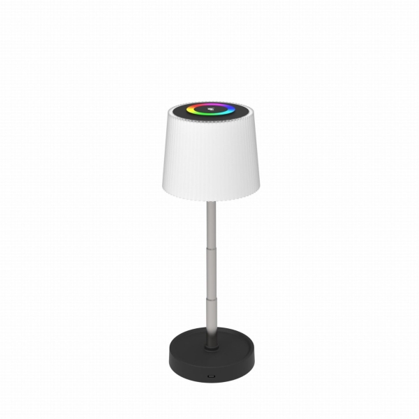 Platinet PTL45RGB stolní LED lampa stmívatelná, dotykové ovládání, integrovaná baterie 1200mAh, černá