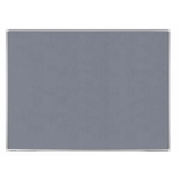 Obrázek pro LEG-7141663 Plstěná textilní nástěnka 100x150 cm, PREMIUM, šedá