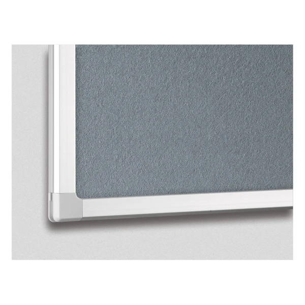Obrázek pro LEG-7140643 Plstěná textilní nástěnka 60x90 cm, PROFESSIONAL, šedá