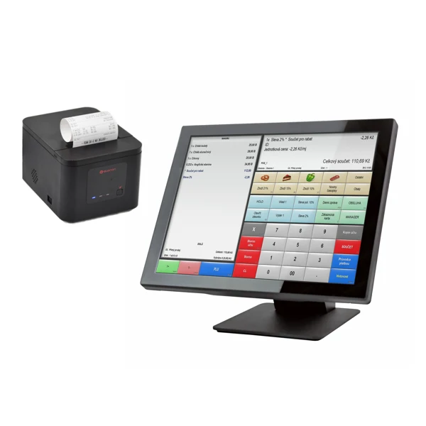 Pokladní systém Conto Mini a All-in-one P1K2 s tiskárnou