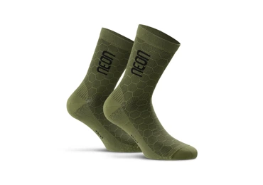 Ponožky NEON 3D Camo Black - Velikost L (43-47)