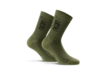 Ponožky NEON 3D Camo Black - Velikost M (39-42)