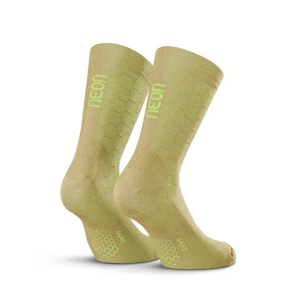 Ponožky NEON 3D Cream - Velikost M (42-44)