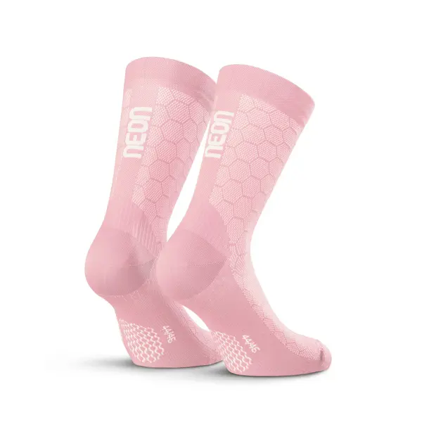 Ponožky NEON 3D Light Pink - Velikost S (38-40)