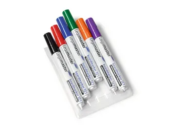 Popisovač na bílé tabule TZ 1 sada 6 barev (Čv,M,Z,Čr,O,F)