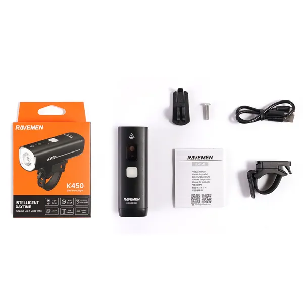 Přední světlo K450