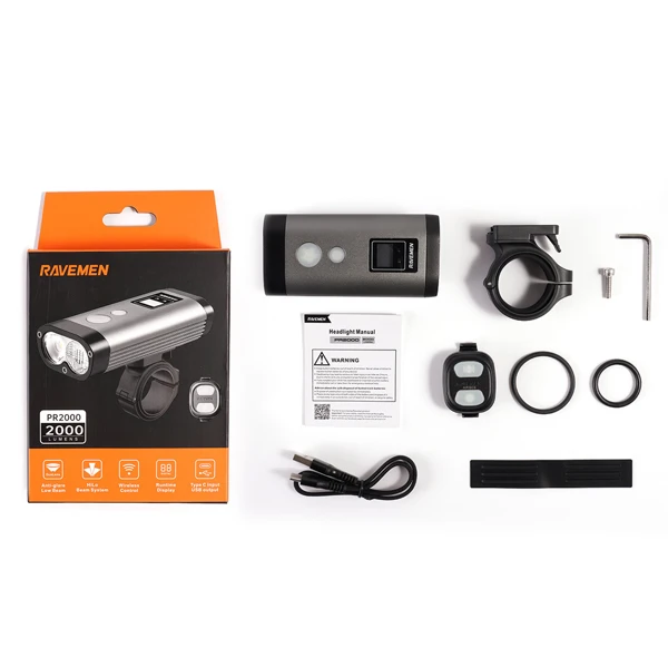 Přední světlo PR2000