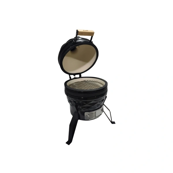 Prémiový keramický gril CASALITO DIAMOND 13" - černý