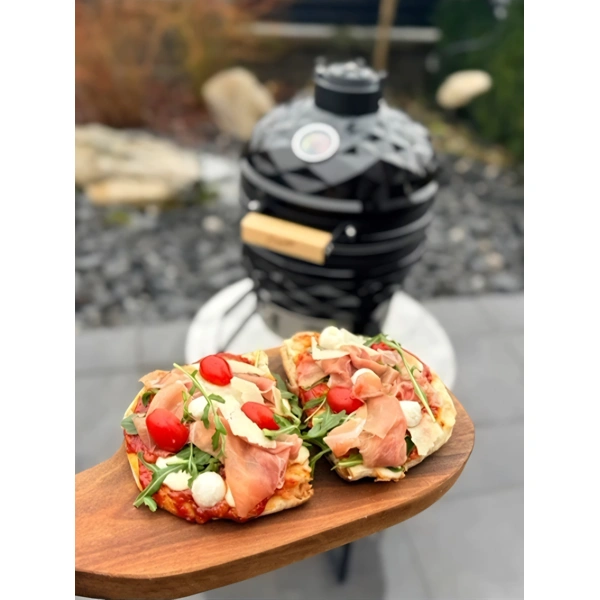 Prémiový keramický gril CASALITO DIAMOND 13" - černý