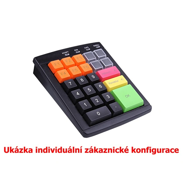 Přídavná klávesnice pro POS - 30 tlačítek