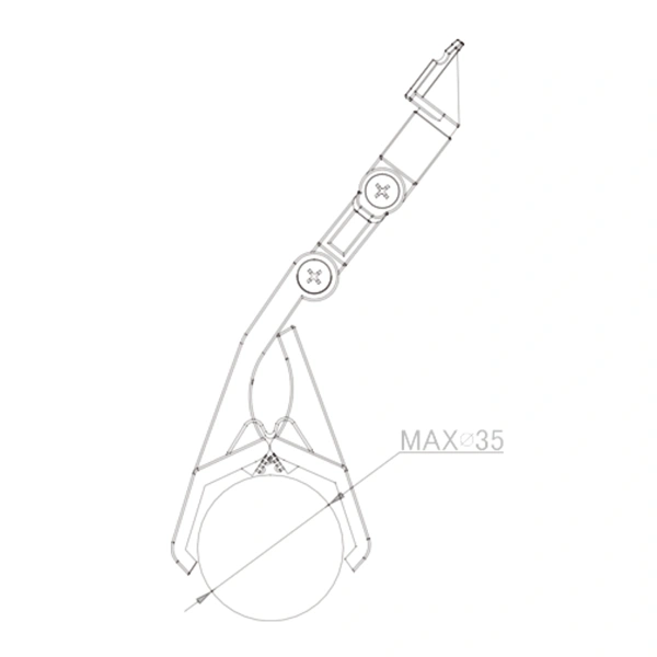 Přísl. ESL Clamp - black 1.13.07.00011