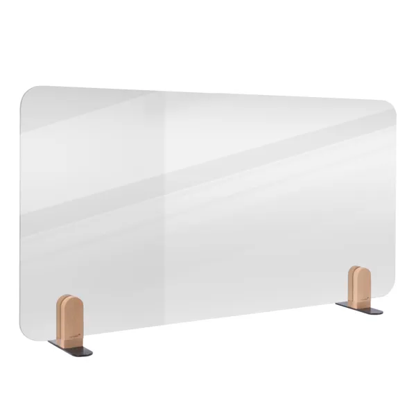 Obrázek pro LEG-7209721 Průhledná stolní dělící přepážka 60 x 120 cm samostojící