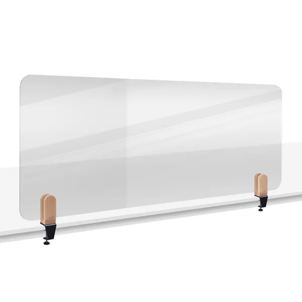 Obrázek pro LEG-7209712 Průhledná stolní dělící přepážka 60 x 160 cm se svorkou