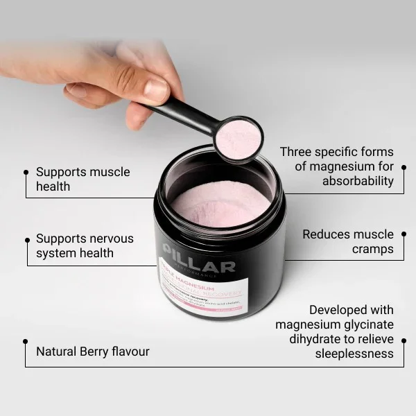 Regenerační nápoj s hořčíkem, příchuť jahoda v dóze - 200 g