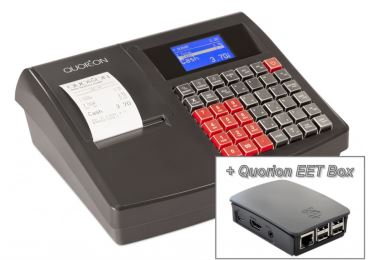 Registrační pokladna QMP 18 + Quorion EET box