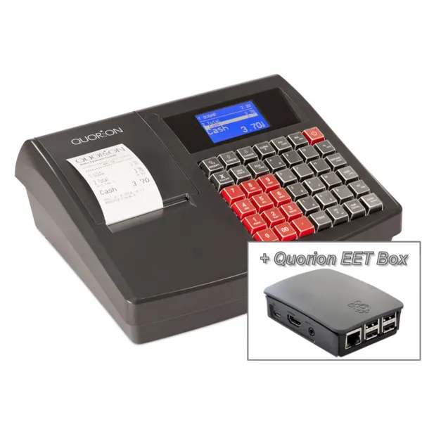 Registrační pokladna QMP 18 + Quorion EET box