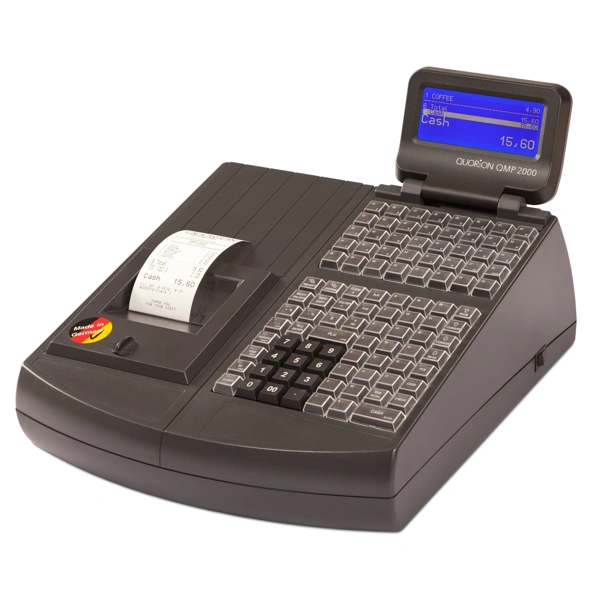 Registrační pokladna QMP 2144 2XRS/USB/OL/LCK černá